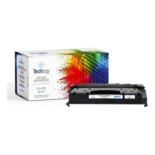 Toner Techhlogy Compatible Hp 05x 80x 2050 P2055 P2055dn Tinta Negro