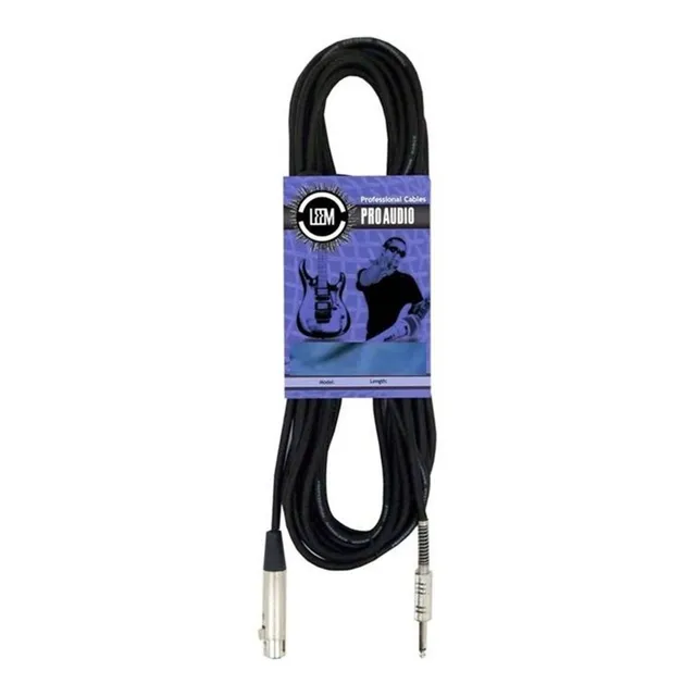 Cable Canon A Plug Para Microfono 3 Mts Leem Cmh 30