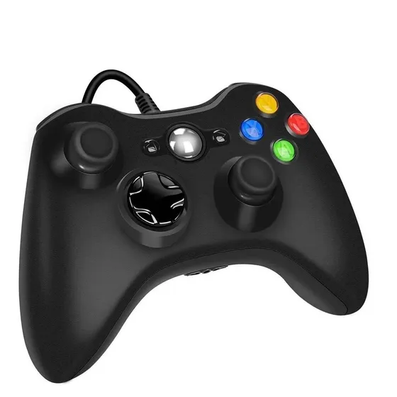 Joystick Mando Generico Para Xbox 360 Con Cable Pc Color