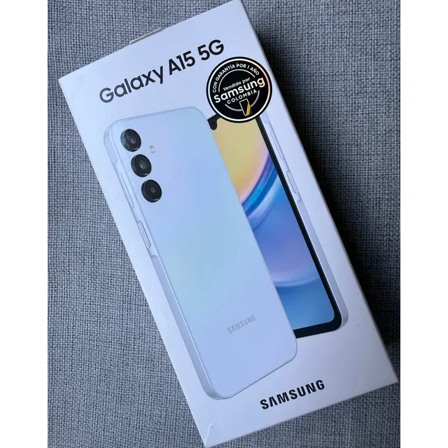 Samsung Galaxy A15 5g 256gb Azul 8gb Ram (3 Meses De Uso)