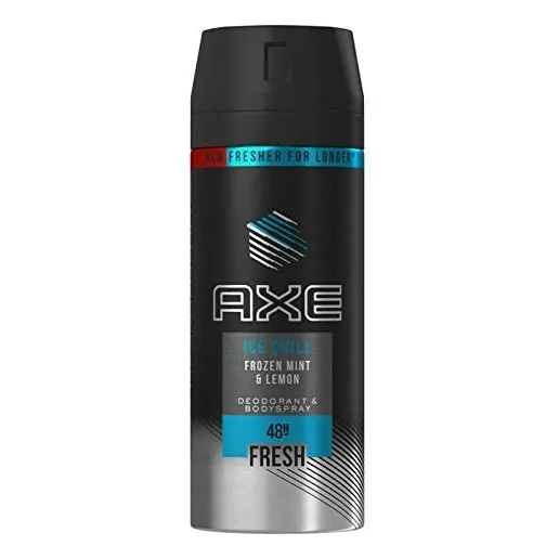 Desodorante Corporal En Aerosol Axe Ice Chill Para Hombre, 1