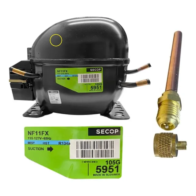 Compresor Secop 1/3 Hp 134a 115v 105g5951 = 105g5941 Danfoss