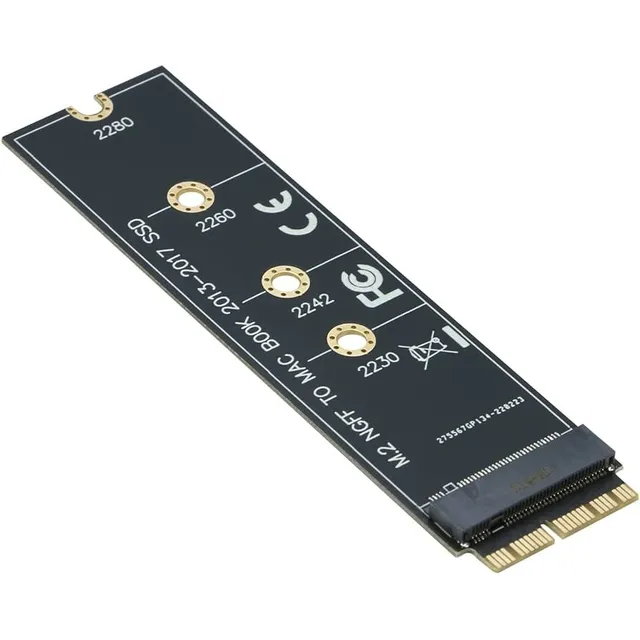 Adaptador M.2 Ssd Para Apple Macbook Pro Air 2013 A 2017
