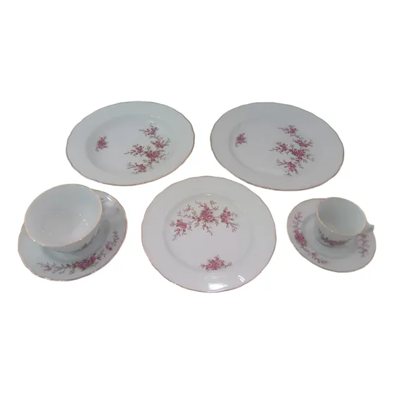 Juego De Vajilla Porcelana Royal Tognana Italiana 4 Puestos