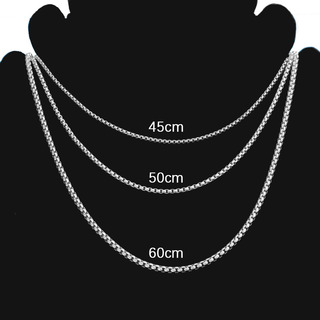 Collar De Perlas Cuadradas De Moda Transfronteriza De 2 Mm X Collar De Perlas Cuadradas De Moda Transfronteriza De 2 Mm X