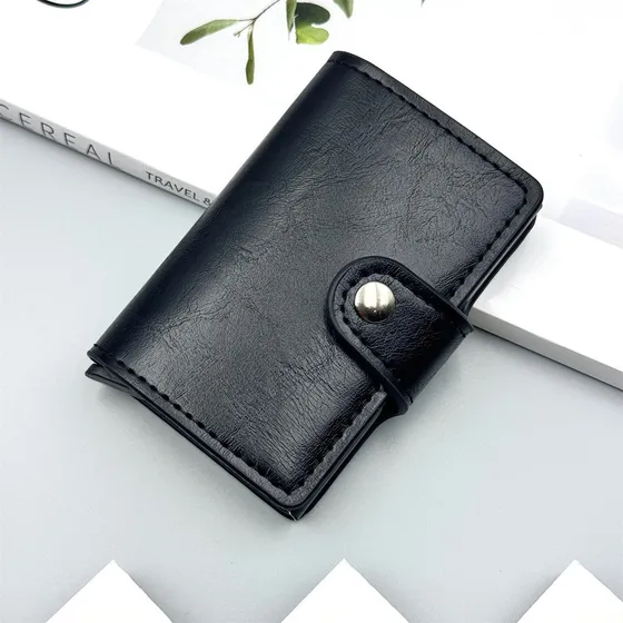 Cartera Inteligente Tarjetero Billetera Metalica Rfid
