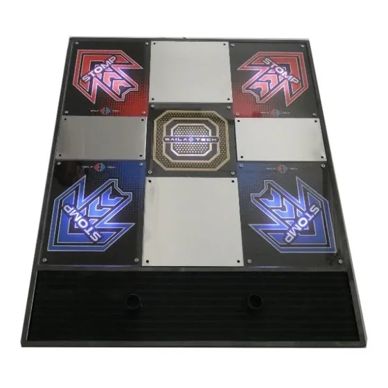 Plataforma Pump It Up Con Baranda Y Luces