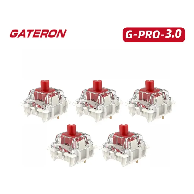 Switch Gateron G-pro 3.0 Teclado Mecânico (5 Unidades)