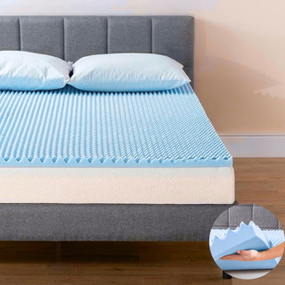 Colchoneta Memory Foam Gel 7 Zonas Sobrecolchón Matrimonial Colchoneta Memory Foam Gel 7 Zonas Sobrecolchón Matrimonial