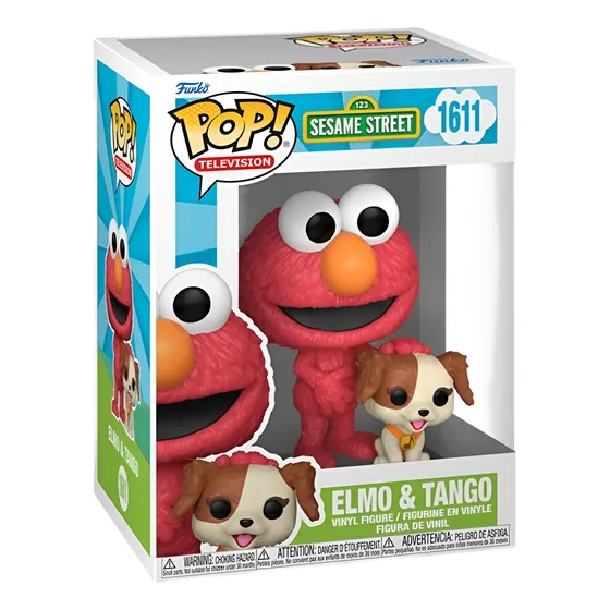Plaza Sesamo Funko Pop Elmo & Tango 1611 Sesame Street