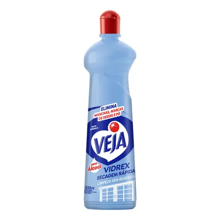 Limpa Vidros Veja Vidrex Tradicional 500ml