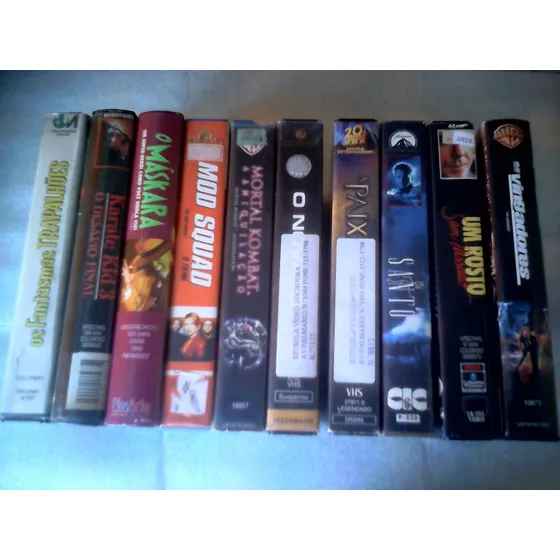 Fitas Vhs De Filmes Diversos