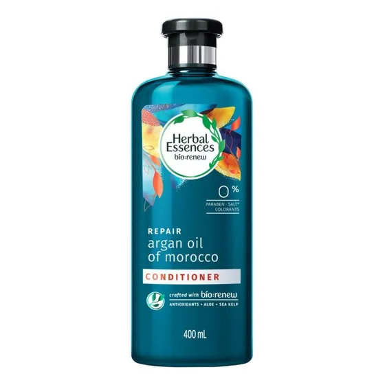 Kit cuidado del cabello Shampoo y Acondicionador Herbal Essences bio:renew Aceite de Argán Repara 400 ml + 400 ml