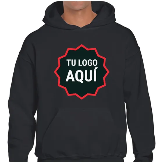 Buzo Canguro Estampado Empresa Logo Personalizado Souvenir