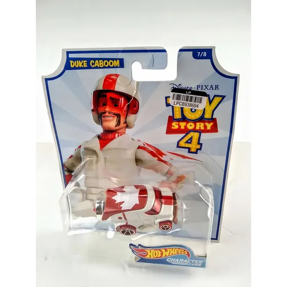 Auto Hot Wheels Toy Story 4 Gcy52 Color Rojo Personaje Duke Caboom