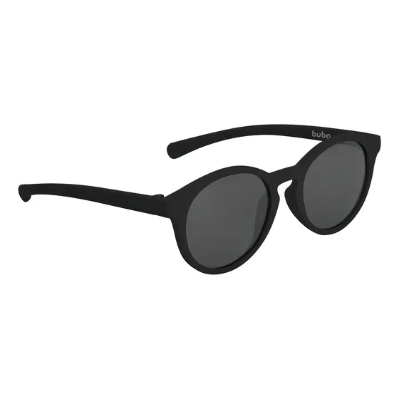 Óculos De Sol Infantil Buba Flexível Proteção Uva Uvb Preto