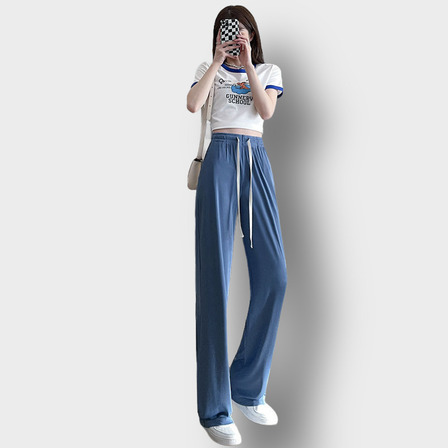 Pantalones De Nueve Minutos Pantalones Anchos Para Ocio Sin Pantalones De Nueve Minutos Pantalones Anchos Para Ocio Sin