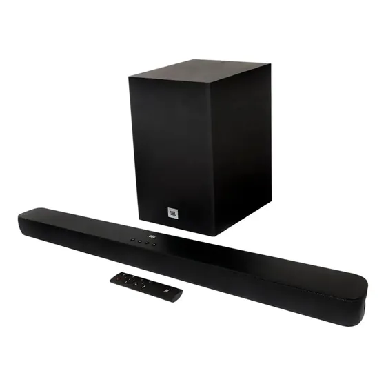 Soundbar Cinema SB180 2.1 JBL Bluetooth com Subwoofer Sem Fio de 6,5", 110W RMS, HDMI ARC e Graves Profundos