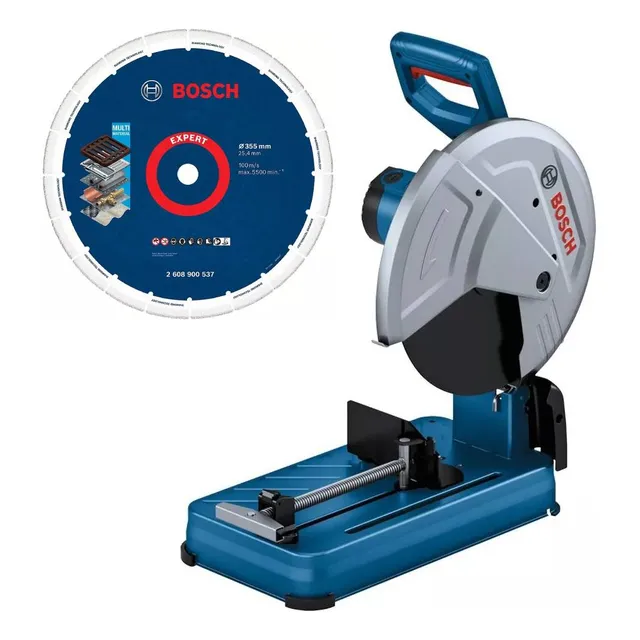 Cortadora Metales 14'' Gco 230 2300w + Disco Diamante Bosch