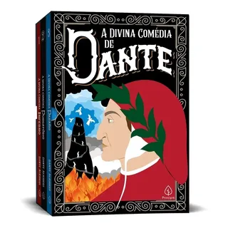 A divina comédia - Box com 3 livros - Alighieri, Dante - Ciranda Cultural - Capa Mole