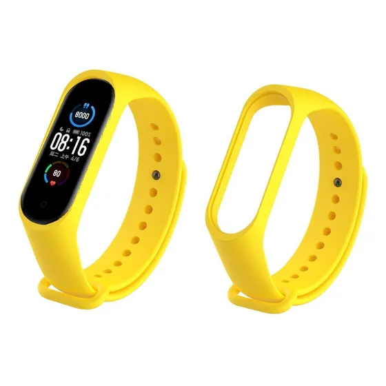 Pulseira Colorida Silicone Para Mi Band 3 E 4  