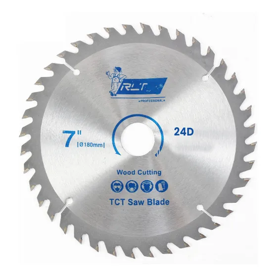 Hoja Circular Para Madera 180mm 24t Rlt - Lintax
