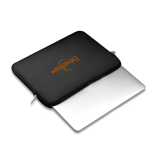 Funda Notebook Portátil 14 Pulgadas Con Cierre Negro