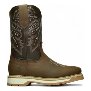 Botin Serraje Hombre Botas Wolverine BLVD Con Puntera De Cap Para