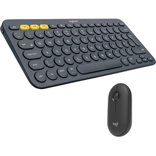 Combo Sin Cables Logitech: Teclado K380 + Mouse M350 Grafito Combo Sin Cables Logitech: Teclado K380 + Mouse M350 Grafito
