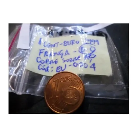 1 Cent Euro 1999  França Bc Código Eu0004