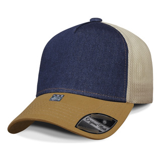 Gorra De Mezclilla Mod. Gun Con Malla, Explosion Caps Gorra De Mezclilla Mod. Gun Con Malla, Explosion Caps