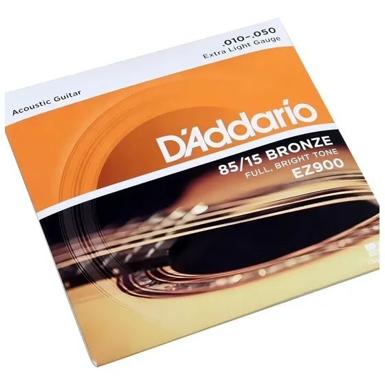 Cuerdas Guitarra Electroacústica Daddario Originales Ez900 | Cuotas sin interés
