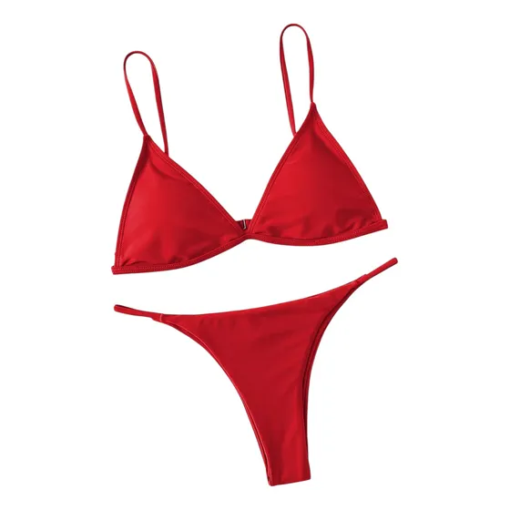 Traje De Baño Dama Shein Básico