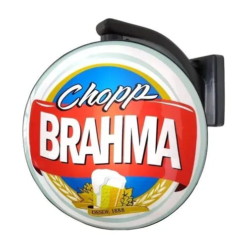 Luminoso Giratório Letreiro Propaganda Cerveja Led