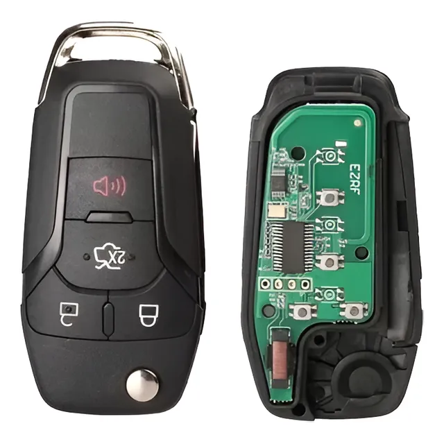 Chave Canivete Ford Ka / Fusion Original Completa 2014-2021