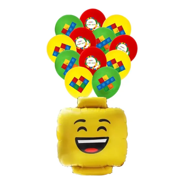 Set De Globos Aluminio + Látex  Diferentes Diseños Infantil