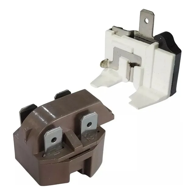 Kit Rele E Protetor Térmico Ptc Universal Motor Geladeira
