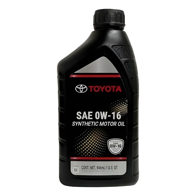 Aceite Sintetico Sae 0w-16.  Toyota