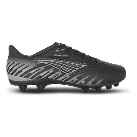 Chuteira De Campo Masculino Bravo Y-3.0 Solado Pvc Penalty Preto-chumbo 32 Br