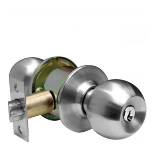 Cerradura Pomo Inoxidable Orbit Puerta Madera O Placa Cerradura Pomo Inoxidable Orbit Puerta Madera O Placa