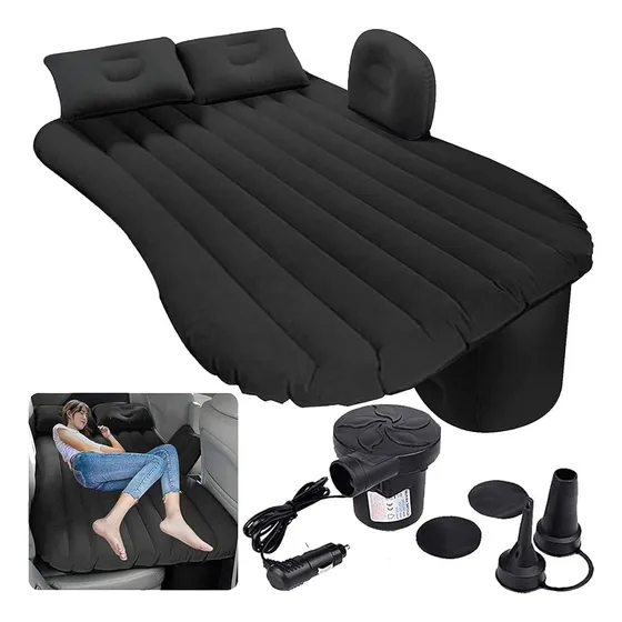 Colchón Inflable Portatil De Aire Para Viaje Automóvil