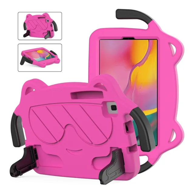 Funda Para Galaxy Tab A9 8.7  Goma Correa Uso Rudo Ice