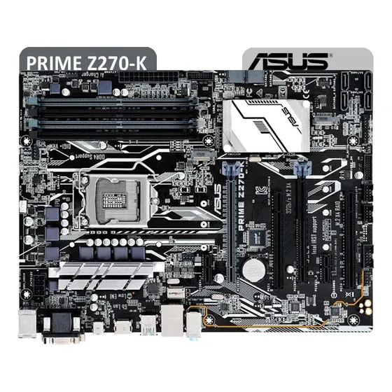 Placa Mãe Ddr4, Lga1151 Asus ( Nova !!! )