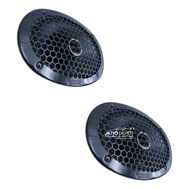 Par De Bocinas 6x9 PuLG 4 Ohm 275w Rms 98db Ds18 Pro-zt69 Color Negro
