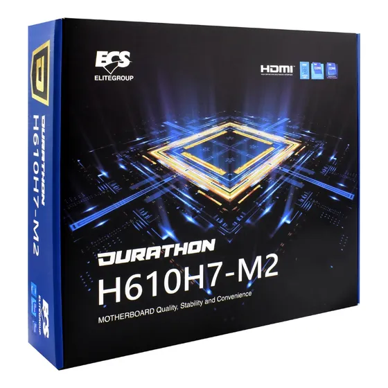 Ecs H610h7-m2 Placa Madre Para Pc Lga1700 12th-13th-14th