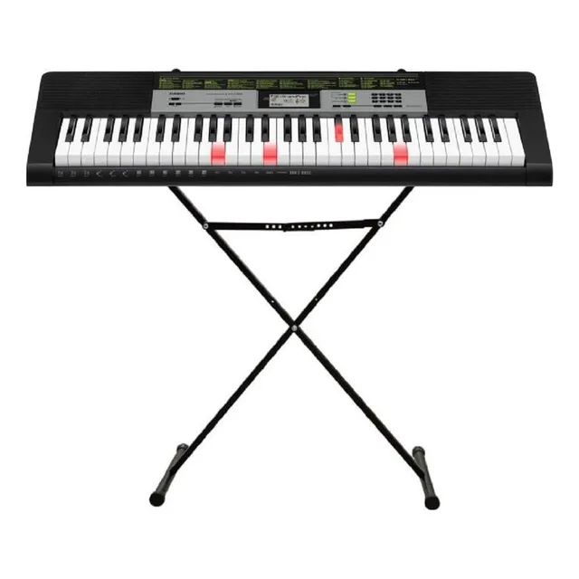 Teclado Casio Key Lighting Lk-135 61 Teclas Negro