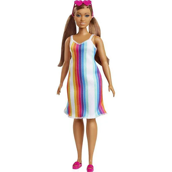Barbie Curvy Playera Love The Ocean Malibú Nueva Original