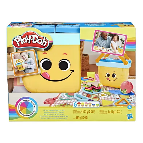 Play Doh: Set Primeras Creaciones Para El Picnic Color Amarillo