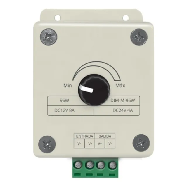 Dimmer Tira Led Monocromatica Dimer Manual 96w 12-24v 8a