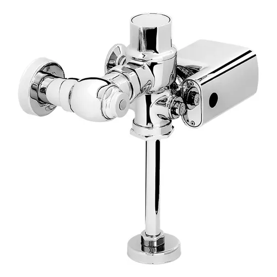 Helvex Fluxometro De Sensor Electronico Cromado Fb-185-19